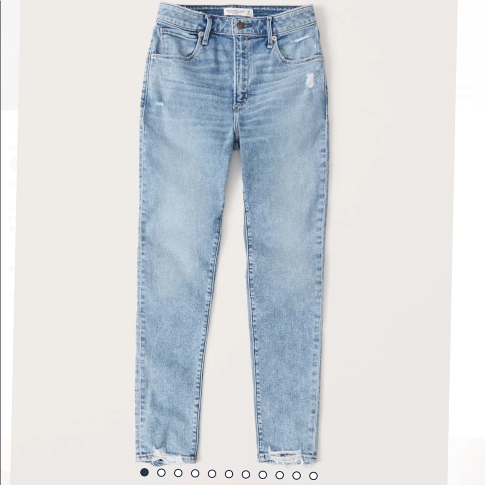 High Rise Super Skinny Ankle Jean size 27/4